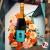 【豐の花🌹】綠寶石玫瑰香檳禮盒