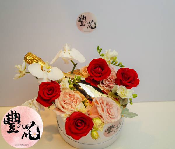 【豐の花🌹】金鑽寶石玫瑰氣泡酒禮盒